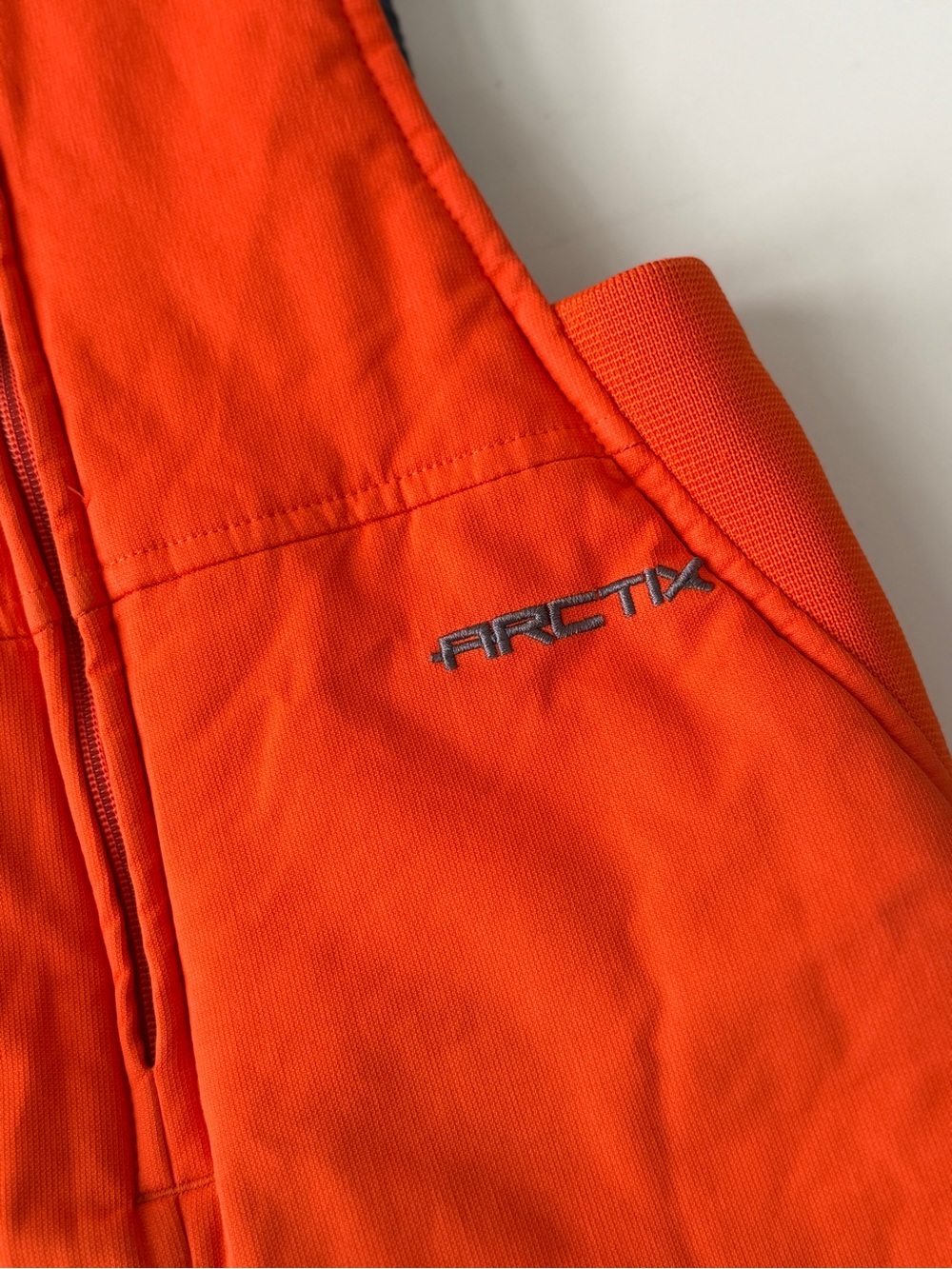 Arctix Bright Orange Kids Puffer Bib Jacket